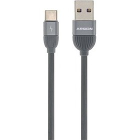 تصویر کابل تبدیل فست شارژ USB به تایپ سی آرسون مدل AN-S3I 