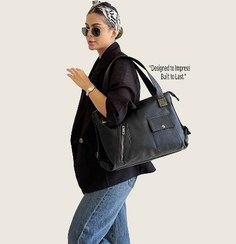 تصویر کیف رودوشی زنانه طرح دنیز جنوا کد 0053 