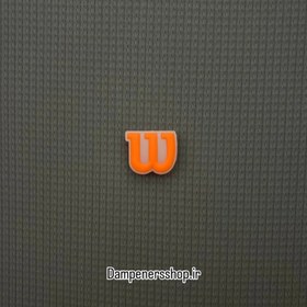 تصویر ضربه گیر راکت مدل ویلسون W - زرد Wilson W absorber – Tennis Racket Vibration absorber