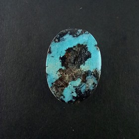 تصویر سنگ فیروزه رگه سیاه (کد 6353) 