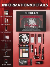 تصویر کالکشن مرلین مونرو شیگلم Sheglam مدل Marilyn Monroe Collection 