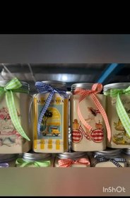 تصویر شیشه مربا 