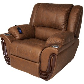 تصویر مبل یک نفره مدل ریلکسی برقی Orginal recliner sofa