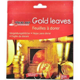 تصویر ورق طلا 25 برگ مدل IDEAL ART 