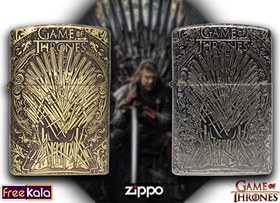 تصویر فندک زیپو مدل Game Of Thrones ا Zippo Game Of Thrones Lighter Zippo Game Of Thrones Lighter