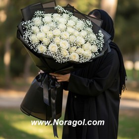 تصویر دسته گل نور 