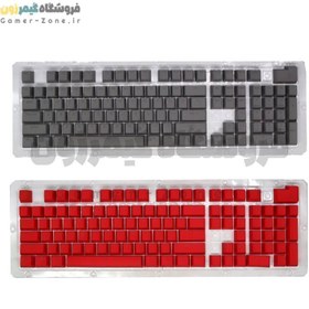 تصویر مجموعه کلید کیبورد مکانیکال (کیکپ) Mechanical Keyboard Keycaps در رنگ بندی های مختلف 