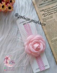 تصویر هدبند ماه‌گل - رنگ شیری 