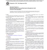 تصویر ASTM E1934 − 99a (Reapproved 2024)- Standard Guide for Examining Electrical and Mechanical Equipment with Infrared Thermography- دانلود استاندارد 