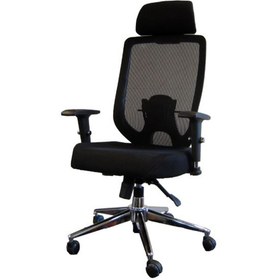 تصویر مدیریتی پشت توری صندلی مدیریتی پشت توری