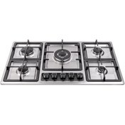 تصویر اجاق گاز استیل درسا مدل DG2302-5M ۵ شعله 