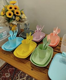 تصویر ست پیک نیک ۶ نفره لیمون 