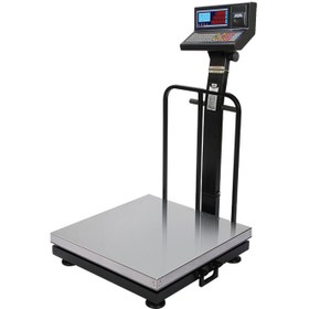 تصویر باسکول محک 300 کیلویی 13000 پلاس چاپگردار سینی استیل 