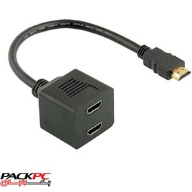 تصویر تبدیل یک به دو HDMI 