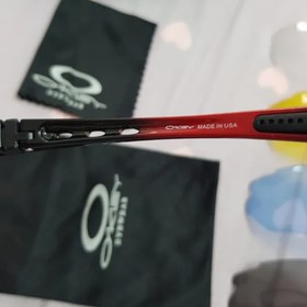 تصویر عینک اوکلی ۵ لنزه مدل OAKLEY POLARIZED - قرمز 