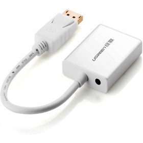 تصویر تبدیل DisplayPort به VGA یوگرین 20412 UGREEN DisplayPort To VGA Converter 20412