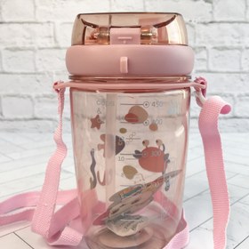 تصویر قمقمه طرح حیوانات دو دهانه