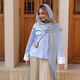 تصویر شال ماهی حریر کبریتی 