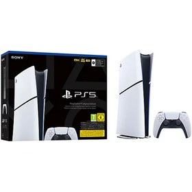 تصویر کنسول بازی سونی PS5 Slim Digital | به همراه یک دسته اضافه ا Sony PlayStation 5 Slim Digital + 1 extra controller Sony PlayStation 5 Slim Digital + 1 extra controller