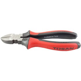 تصویر انبر سیم‌ چین توسن مدل T5011 سایز 6 اینچ Tosan T5011 Diagonal Pliers 6 Inch