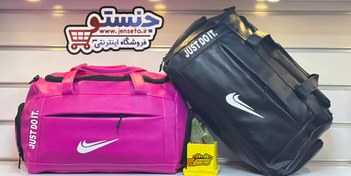 تصویر ساک ورزشی چرم زنانه و مردانه اسپرت نایک (کیف باشگاه) nike کد 2113 