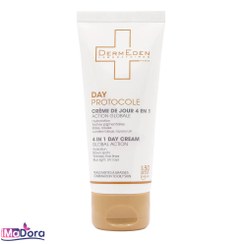 تصویر کرم روز 4 در 1 مناسب پوست ا Dermeden Day Protocole 4 IN 1 Day Cream For Dry Skin Spf50 Dermeden Day Protocole 4 IN 1 Day Cream For Dry Skin Spf50