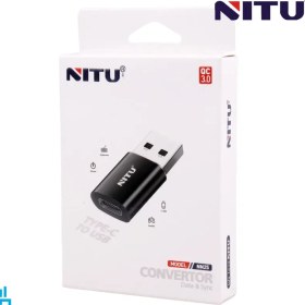 تصویر تبدیل OTG تایپ سی type-c به USB نیتو مدل NITU NN25 