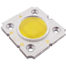 تصویر LED COB سفید آفتابی 10W-10V 