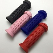 تصویر گریپ دسته دوچرخه بچه‌گانه سایز ۲۰-۱۶ مدل زنبوری بسته ۲ عددی 