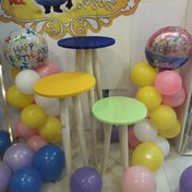 تصویر میز چوبی سه پایه (اجاره) 