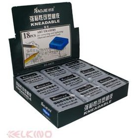 تصویر پاک کن خمیری طوسی 18 عددی 