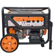 تصویر موتور برق هواسدان مدل H9000D-G ظرفیت ۷.۲ کیلووات بنزینی تک فاز 