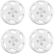 تصویر قالپاق پژو ۲۰۶ طرح اشکی سایز ۱۴ بسته بندی ۴ عددی 