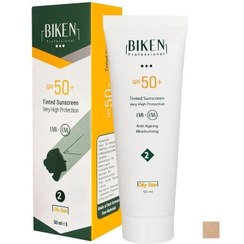 تصویر کرم ضد آفتاب رنگی بیکن SPF 50 مدل Oily Skin 2 ‌مناسب پوست‌های حجم میلی‌لیتر 