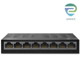 تصویر سوییچ 8 پورت گیگابیت و دسکتاپ تی پی لینک مدل LS1008G TP-LINK LS1008G 8-Port 10/100/1000 Mbps Desktop Switch