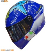 تصویر ماکت کلاه کاسکت AGV طرح Shark AGV Shark helmet replica