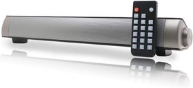 تصویر بلندگوی صدا Soundbar TV نوار صدا 3D Surround Sound، Mini Soundbar سینمای خانگی با روشهای کنترل از راه دور دو روش اتصال به تلفنهای هوشمند PC PC موسیقی و فیلم 