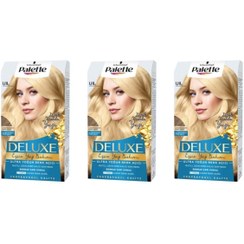 تصویر رنگ مو زنانه زرد پلتPalette | Deluxe Uıl Tube Yoğun Renk Açıcı اورجینال 