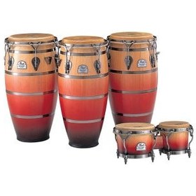 تصویر ست تومبا و بانگو Pearl مدل Elite Congas FOLKLORIC 