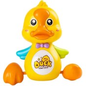 تصویر اردک موزیکال(راه رونده-کنترل با صدا-باطری خور-موزیکال)کد 9910a 1135