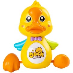 تصویر اردک موزیکال(راه رونده-کنترل با صدا-باطری خور-موزیکال)کد 9910a 1135