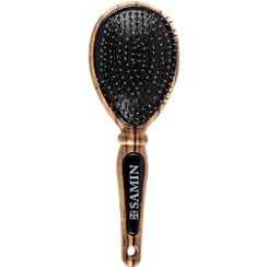 تصویر برس طرح چوب ثمین 4 Samin Wooden Design Hair Brush