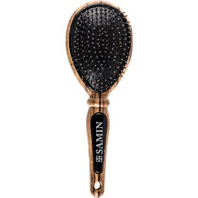 تصویر برس طرح چوب ثمین 4 Samin Wooden Design Hair Brush