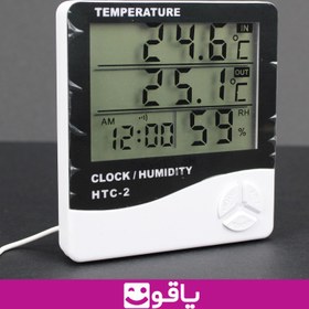 تصویر رطوبت سنج و دماسنج دیجیتال سینومتر مدل SINOMETER HTC-2 