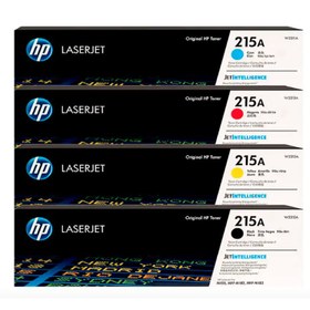 تصویر کارتریج لیزری رنگی HP LaserJet 215A بسته 4 عددی HP LaserJet 215A Kit Toner Cartridge