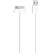 تصویر کابل شارژ اپل 30 پین Apple 30-pin to USB Cable 