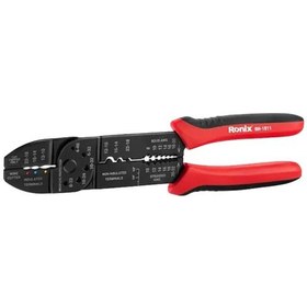 تصویر انبر پرس سرسیم رونیکس "10 Ronix RH-1811 Ronix RH-1811 10 Inch Wire Stripper