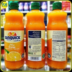 تصویر شربت سانکوییک اصلی با طعم پرتقال و غنی از ویتامین سی (840میل) sunquick 