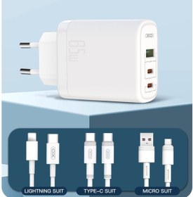 تصویر شارژر دیواری XO مدل CE04(EU) 