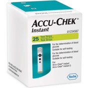 تصویر نوار اکیوچک اینستنت 25 عددی Accu-Chek Instant 25 Test Strips